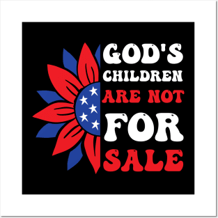 God's Children Are Not For Sale Funny Political Posters and Art